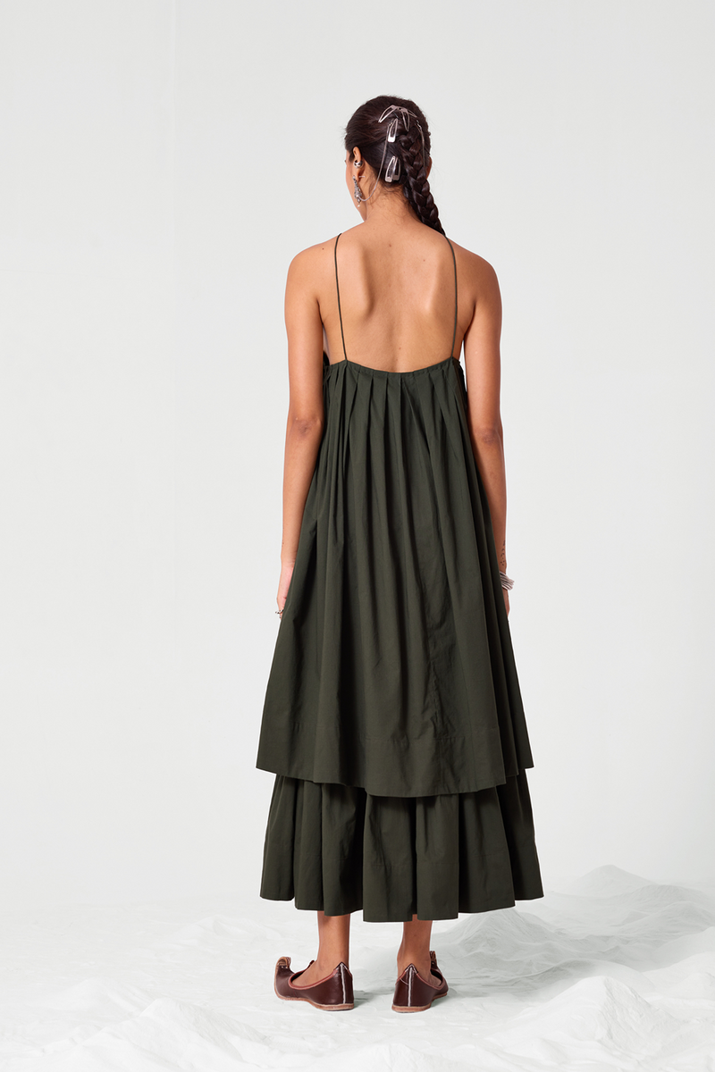 Liri Halter Neck Maxi Dress