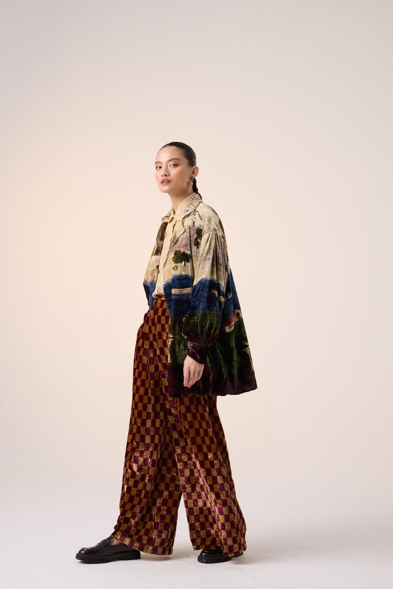 LISBON JACKET -VILLAGE PRINT by CORD for women in Singapore