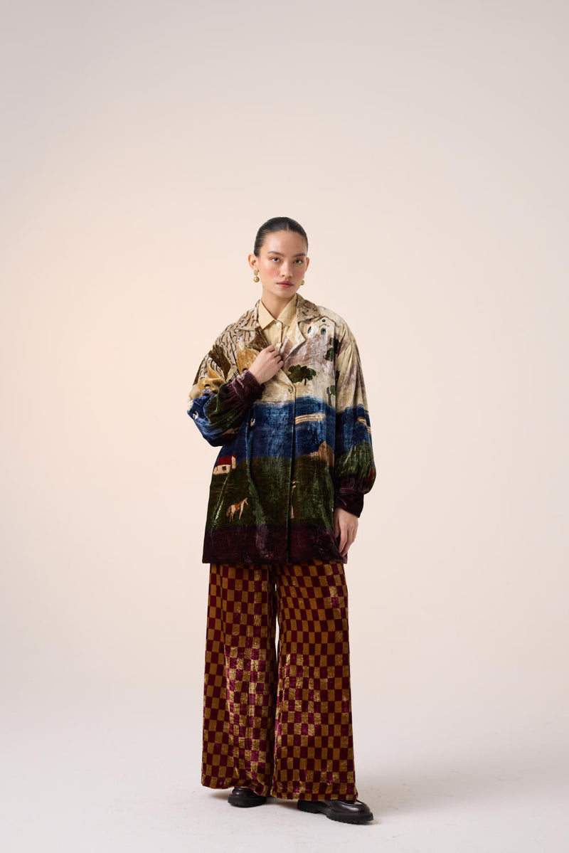 LISBON SET -VILLAGE PRINT by CORD for women in Singapore