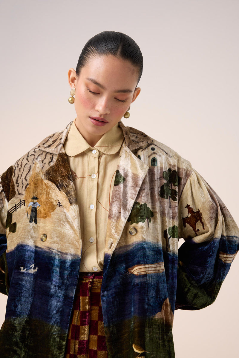 LISBON SET -VILLAGE PRINT by CORD for women in Singapore