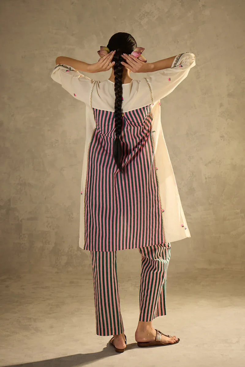 Lotus Tara set cotton by AAVIDI in multi color for women in Singapore