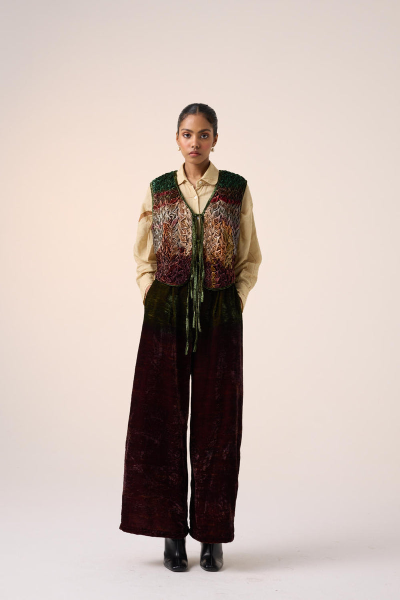 LOUNGE PANT -VILLAGE PRINT by CORD for women in Singapore