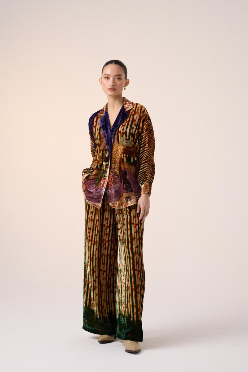 Lounge Shirt-Home Alone linen by CORD for women in Singapore