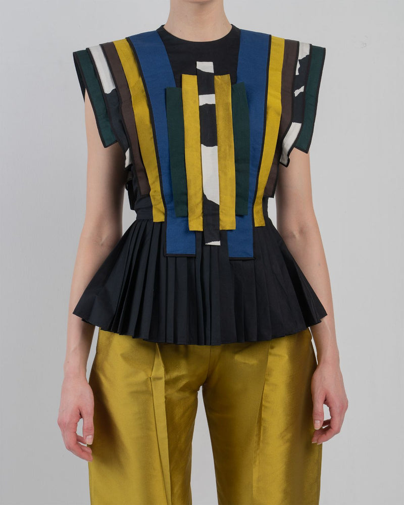 MARCHE TOP - Multicolour top/shirt by Leh Studios in multicolour for women in Singapore