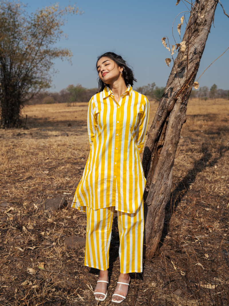 Jaisalmer Co-Ord Set - Handblock Printed Cotton Co-Ord Set