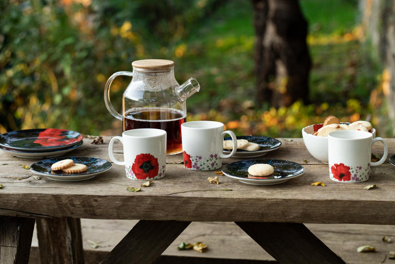 Midnight in Mashobra- Scarlet Mugs