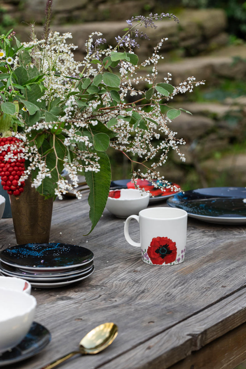 Midnight in Mashobra- Scarlet Mugs