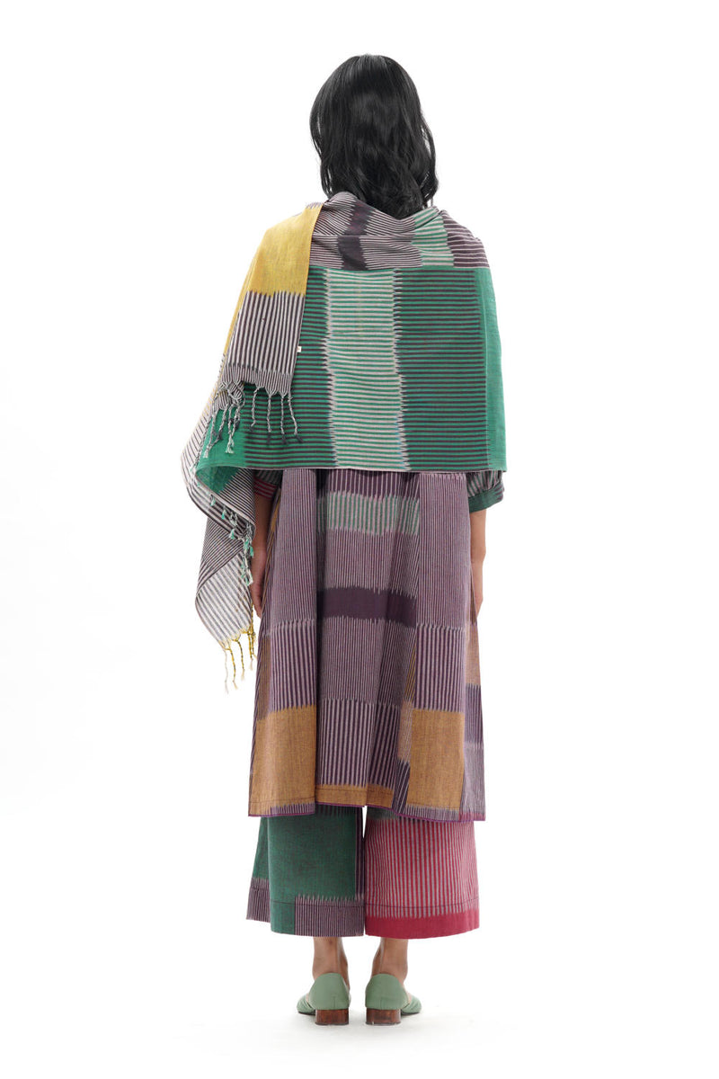 MIYU STOLE 100% cotton by Translate - Handwoven Ikat for women in Singapore