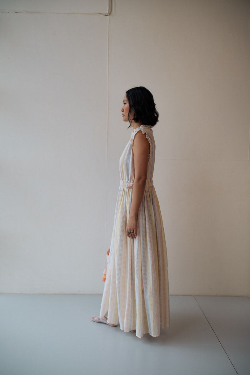 TINA DRESS cotton by TOKREE in multi color for women in Singapore