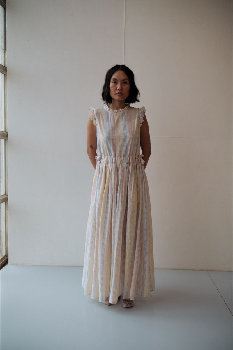 TINA DRESS cotton by TOKREE in multi color for women in Singapore