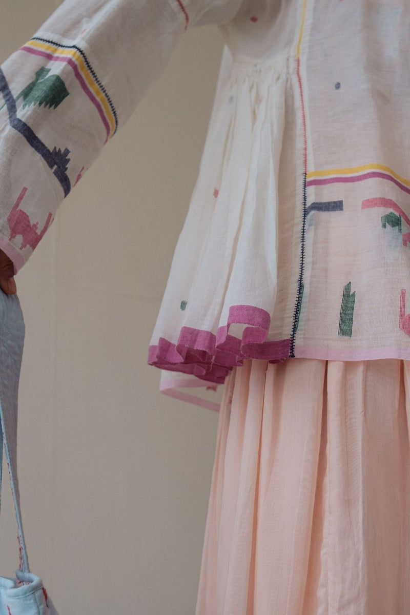 RENE SKIRT by TOKREE in pink color for women in Singapore