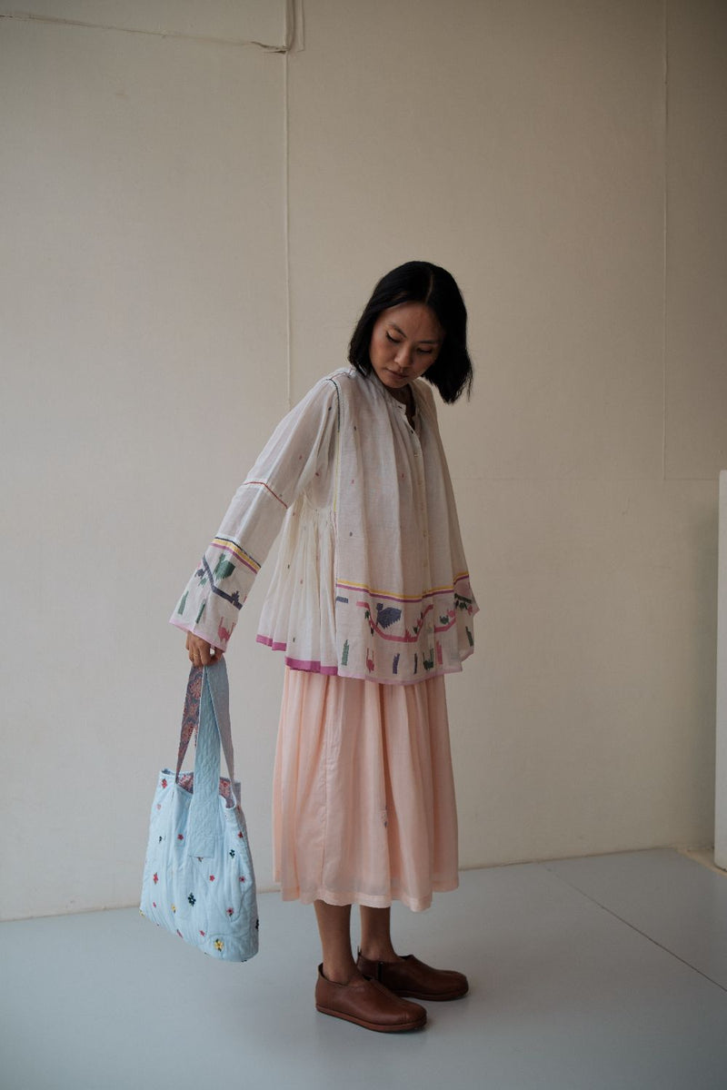 RENE SKIRT by TOKREE in pink color for women in Singapore