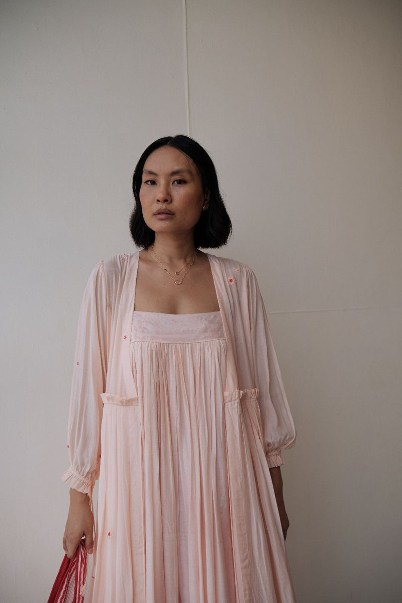 REN LILY OVERLAY by TOKREE in pink color for women in Singapore