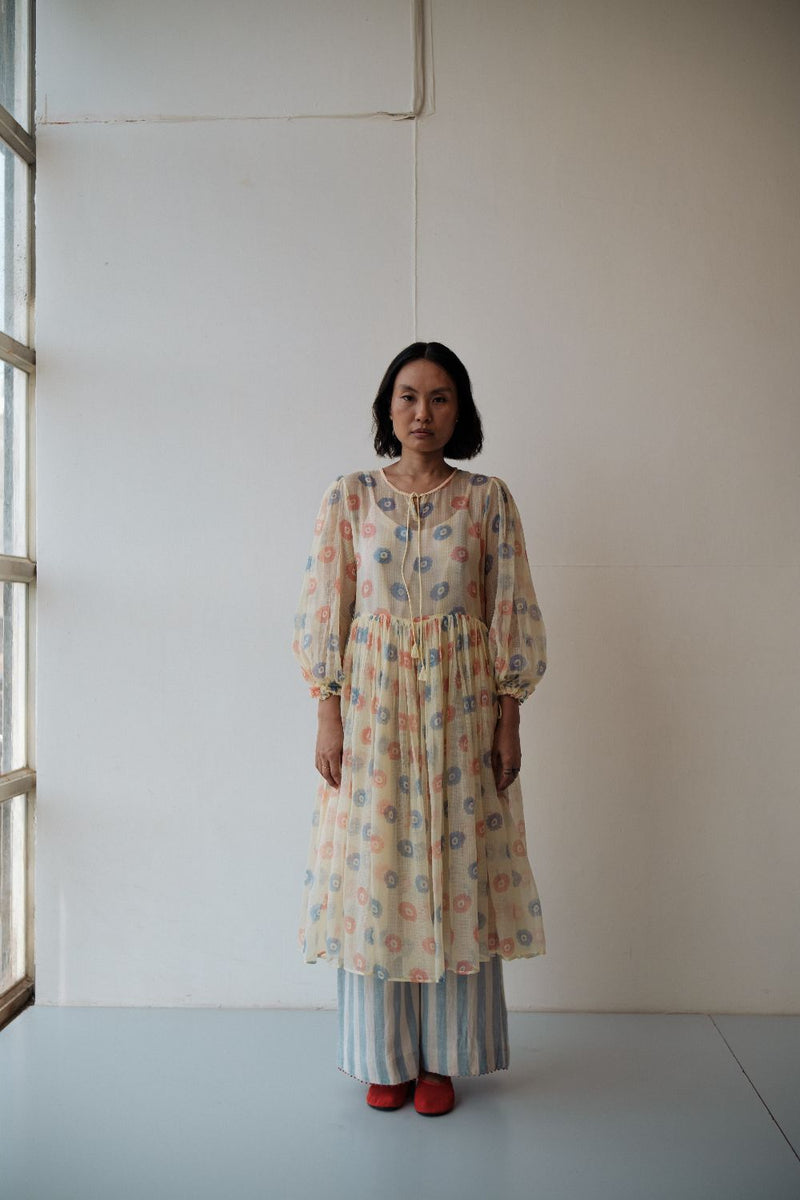 PETUNIA DRESS by TOKREE in yellow color for women in Singapore