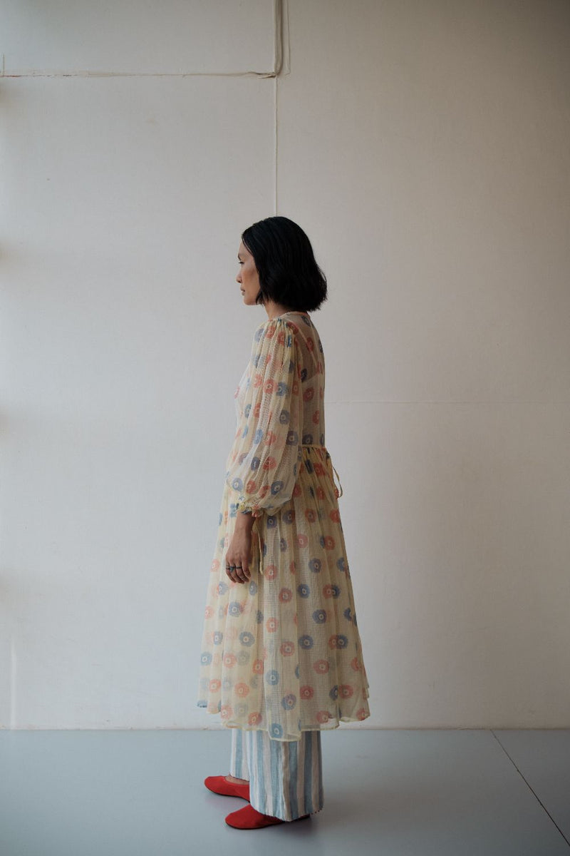PETUNIA DRESS by TOKREE in yellow color for women in Singapore