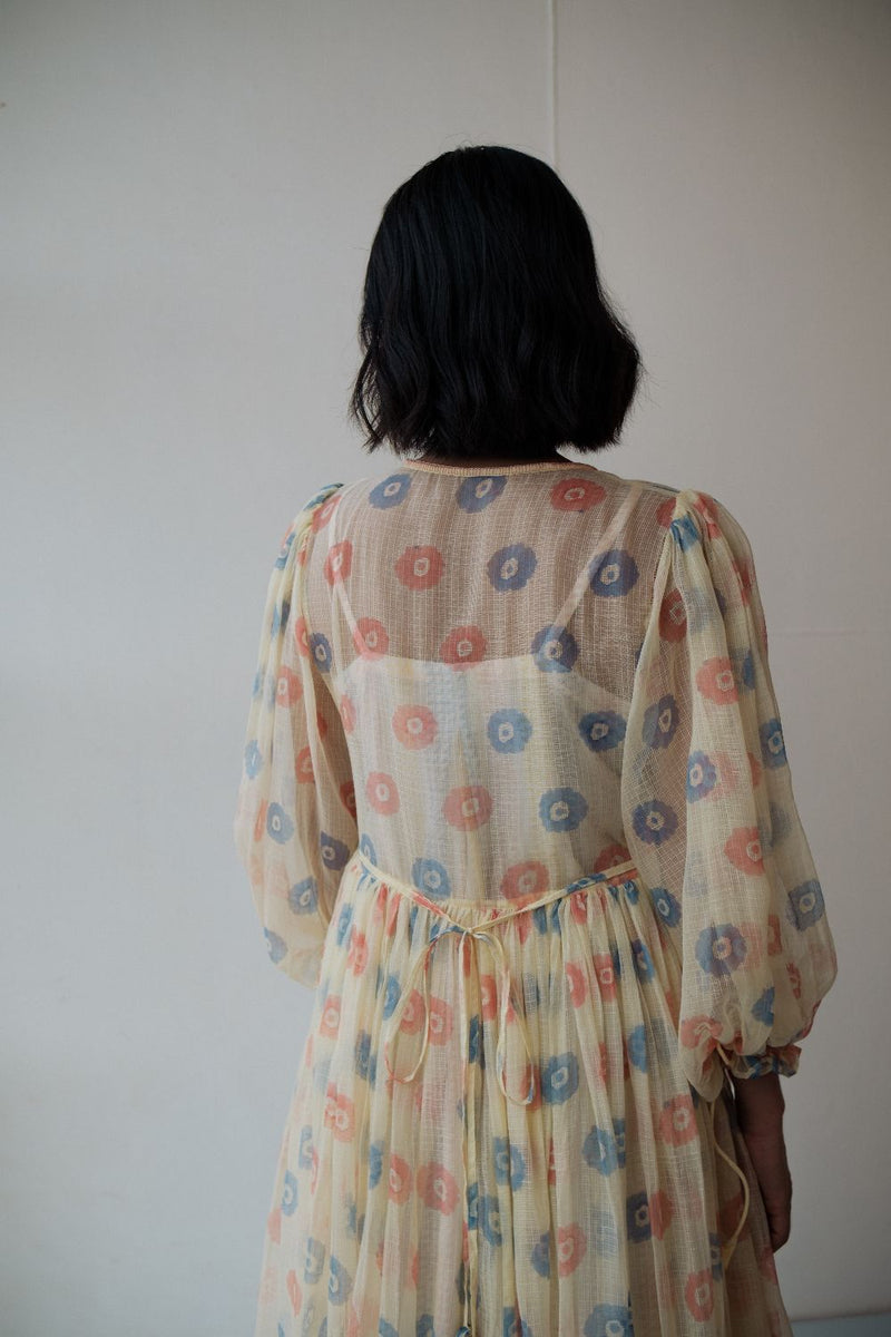 PETUNIA DRESS by TOKREE in yellow color for women in Singapore