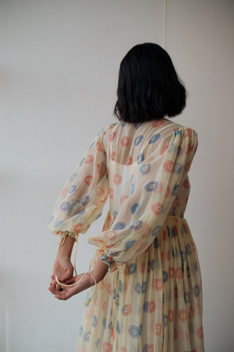 PETUNIA DRESS by TOKREE in yellow color for women in Singapore