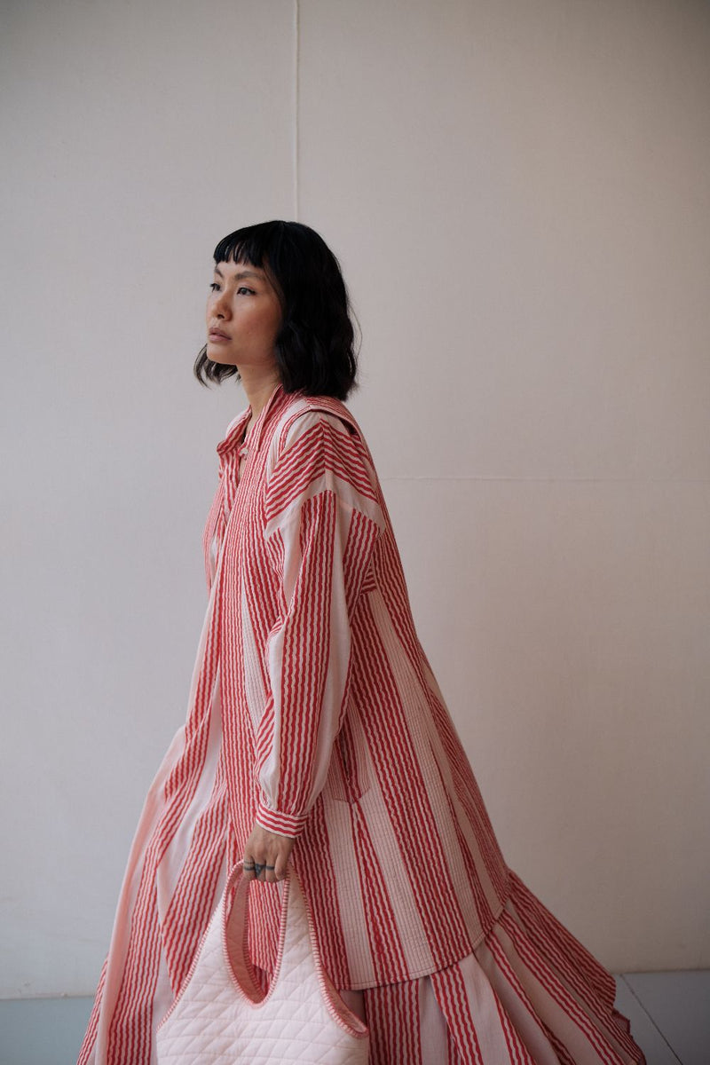 PEPE JACKET cotton by TOKREE in pink color for women in Singapore