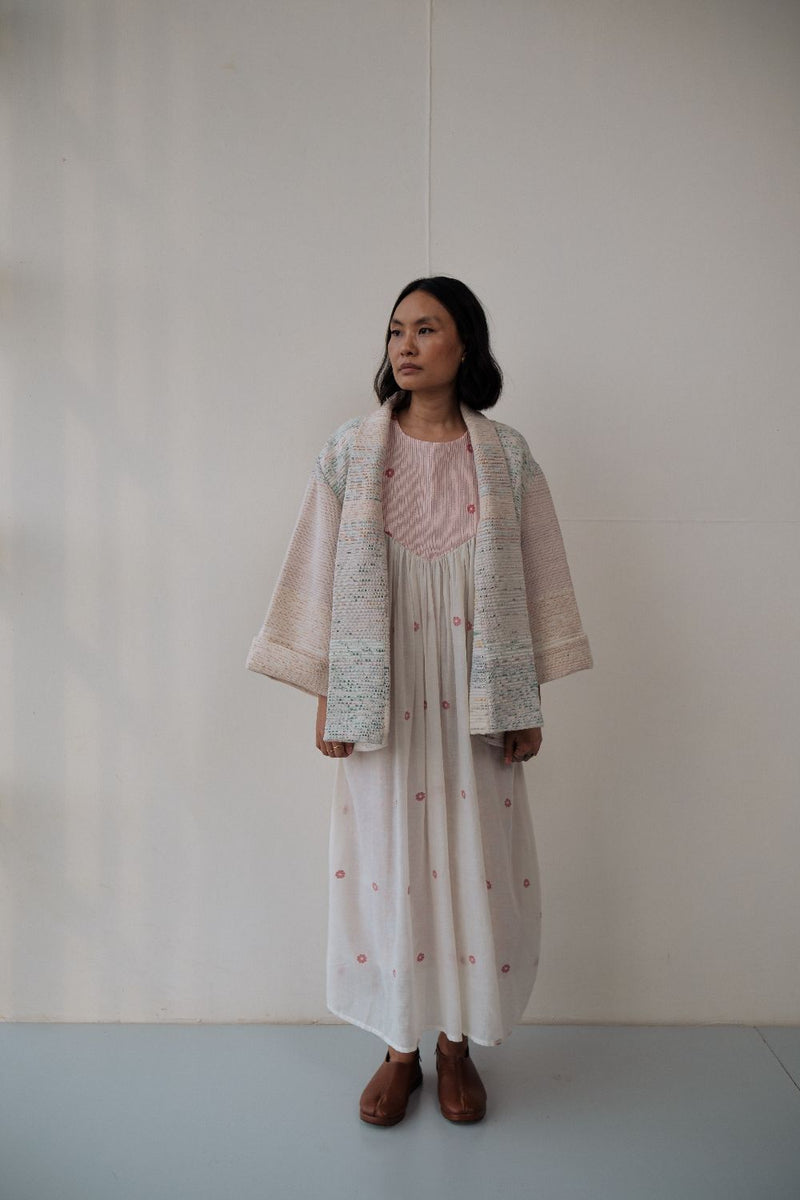 ZILA SHORT JACKET cotton by TOKREE in multi color for women in Singapore
