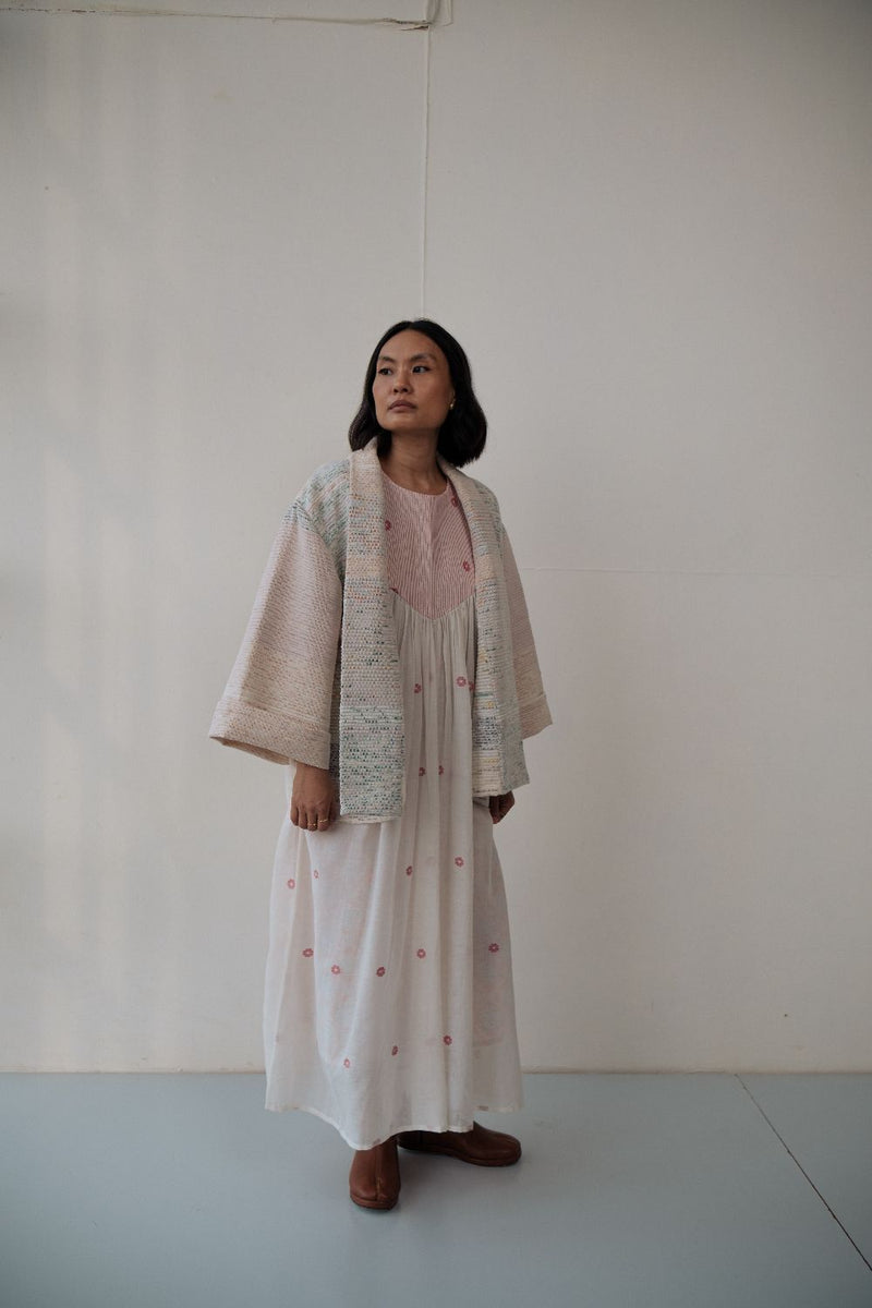 ZILA SHORT JACKET cotton by TOKREE in multi color for women in Singapore
