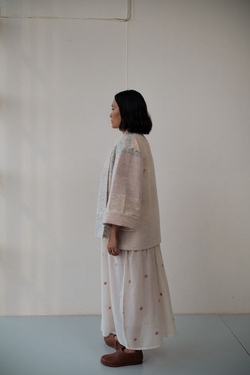 ZILA SHORT JACKET cotton by TOKREE in multi color for women in Singapore