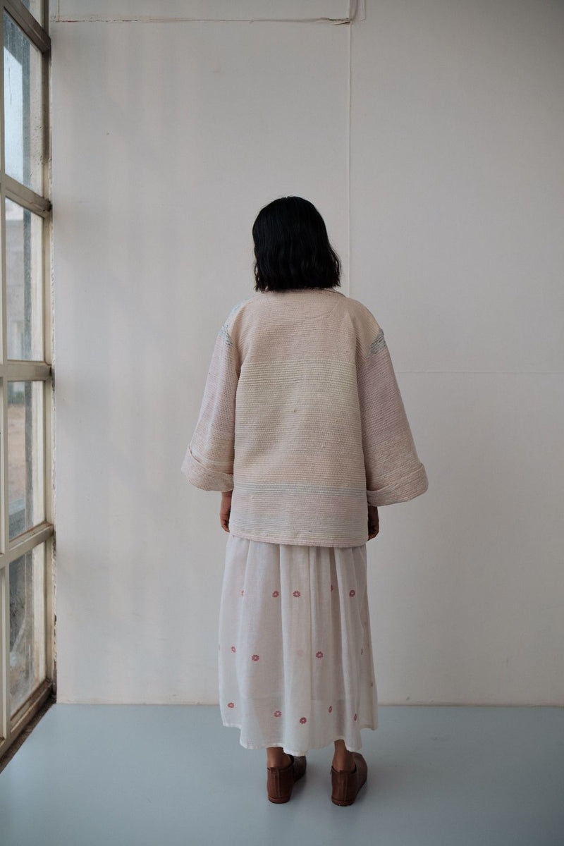 ZILA SHORT JACKET cotton by TOKREE in multi color for women in Singapore