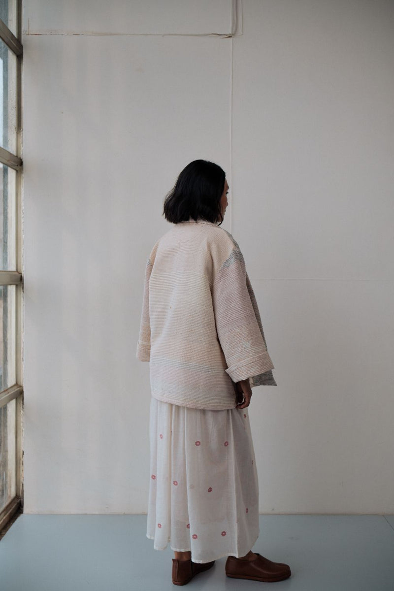 ZILA SHORT JACKET cotton by TOKREE in multi color for women in Singapore