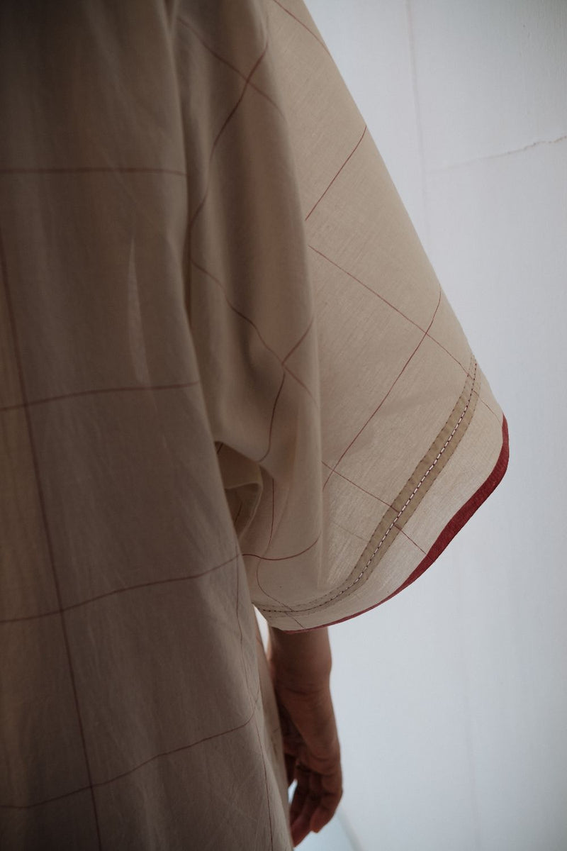 KALA DRESS cotton by TOKREE in white color for women in Singapore