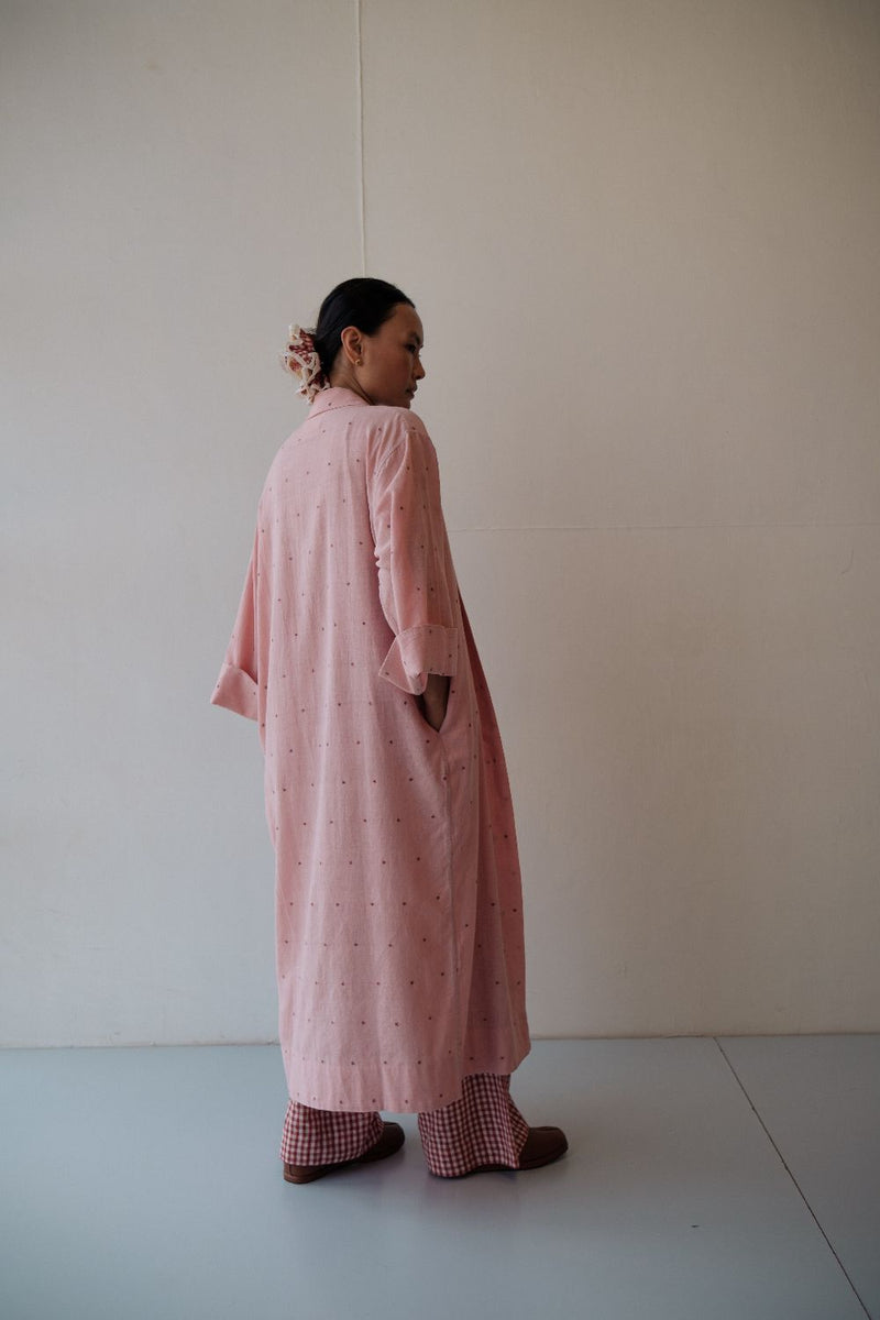 ROSA OVERLAY cotton by TOKREE in pink color for women in Singapore