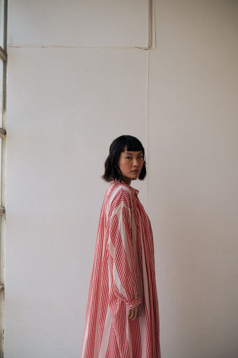 PEPE DRESS cotton by TOKREE in pink color for women in Singapore