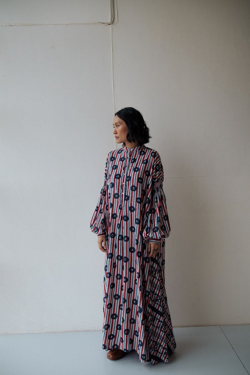 CORY DRESS cotton by TOKREE in multi color for women in Singapore