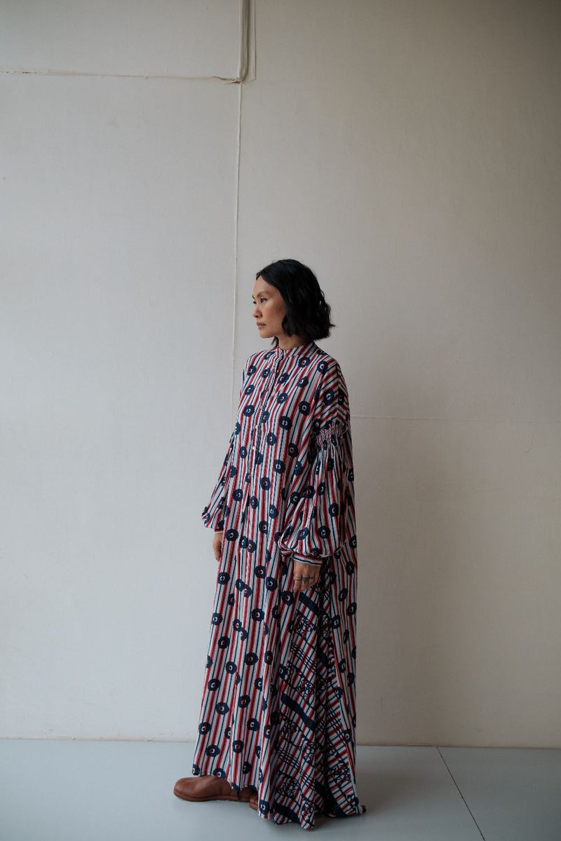 CORY DRESS cotton by TOKREE in multi color for women in Singapore