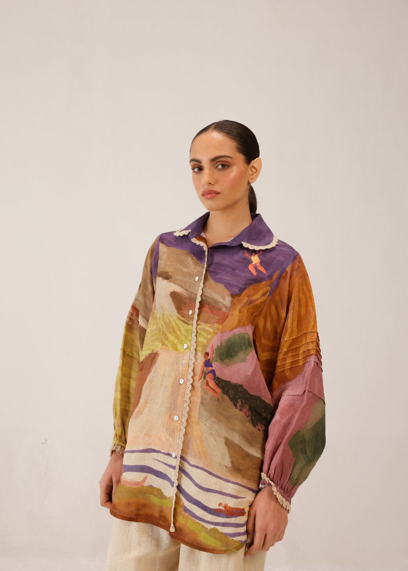 MOIRA SHIRT - SWIMMERS all linen by CORD for women in Singapore
