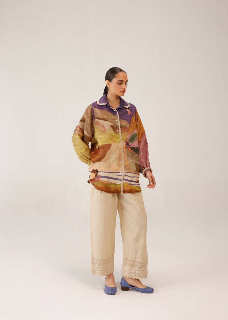 MOIRA SHIRT - SWIMMERS all linen by CORD for women in Singapore