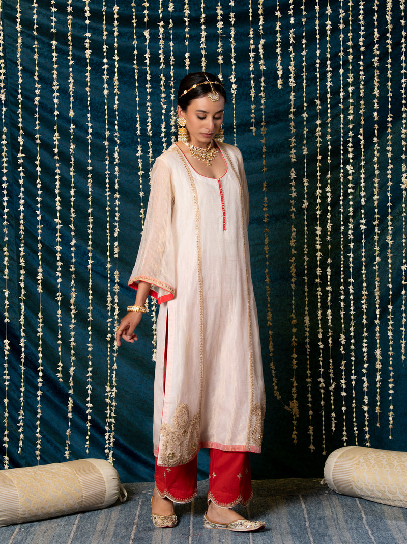 Kanak Kurta Set tissue Buy Kanak Kurta Set from C&W | Kurta/Kurta Sets for Women by Maison Shefali for women in Singapore