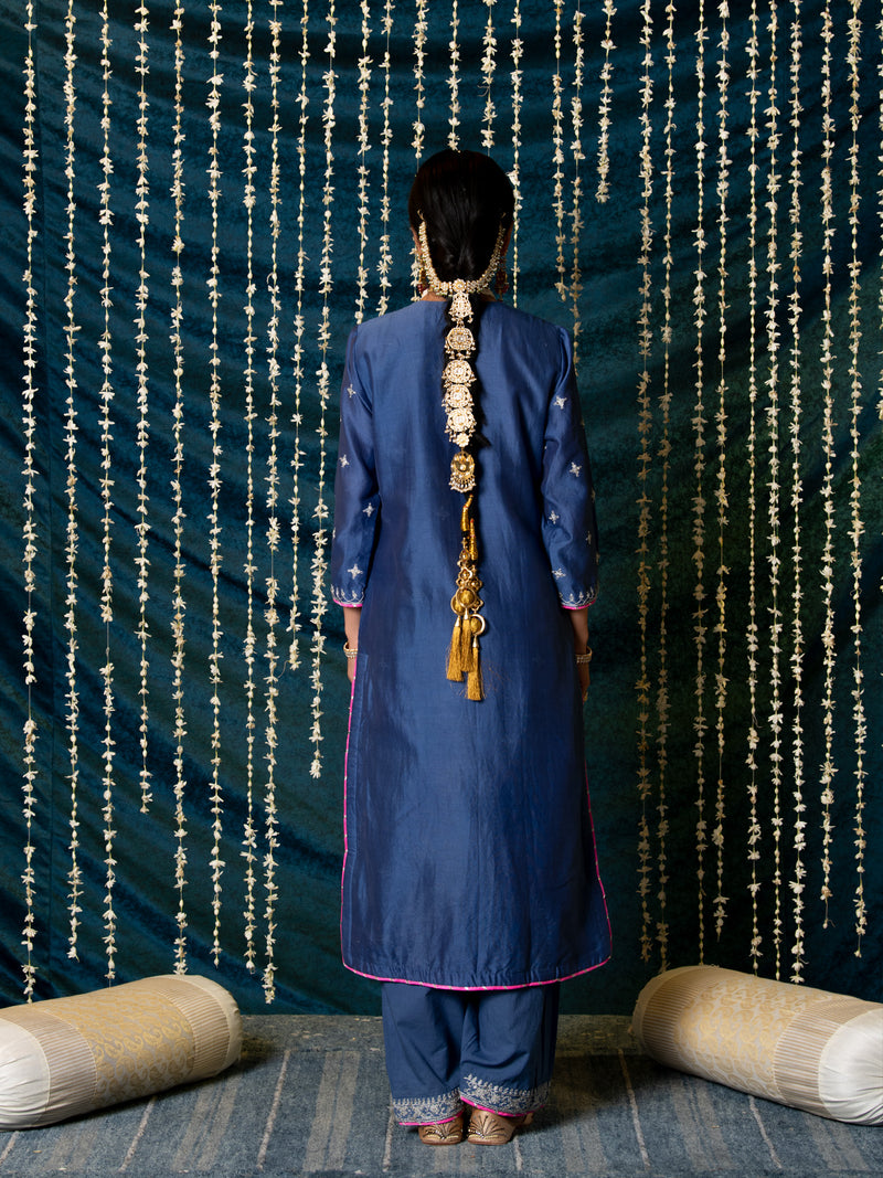 Saanjh Kurta Set silk Buy Saanjh Kurta Set from C&W | Kurta/Kurta Sets for Women by Maison Shefali for women in Singapore