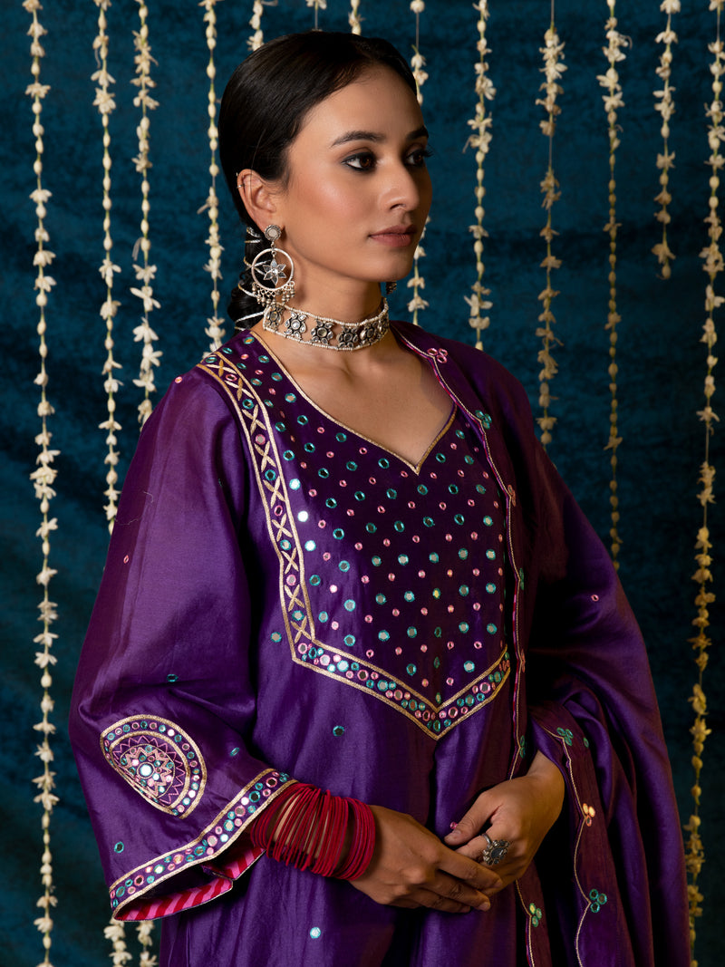 Hunar Kurta Set silk Buy Hunar Kurta Set from C&W | Kurta/Kurta Sets for Women by Maison Shefali for women in Singapore