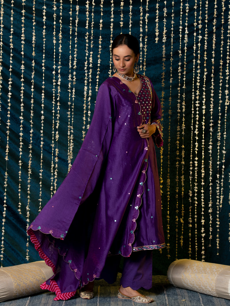 Hunar Kurta Set silk Buy Hunar Kurta Set from C&W | Kurta/Kurta Sets for Women by Maison Shefali for women in Singapore