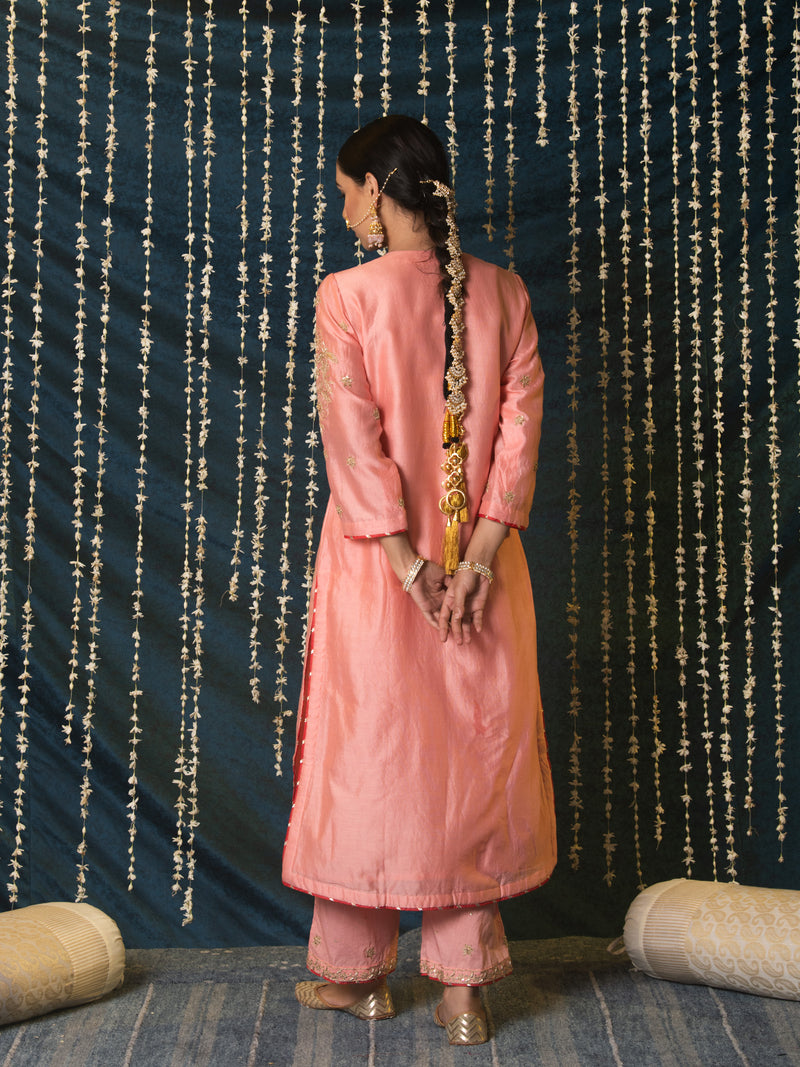 Kashi Kurta Set silk Buy Kashi Kurta Set from C&W | Kurta/Kurta Sets for Women by Maison Shefali for women in Singapore