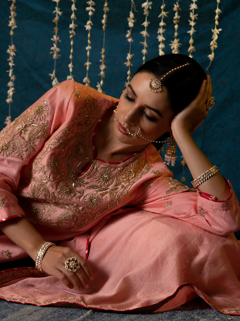 Kashi Kurta Set silk Buy Kashi Kurta Set from C&W | Kurta/Kurta Sets for Women by Maison Shefali for women in Singapore