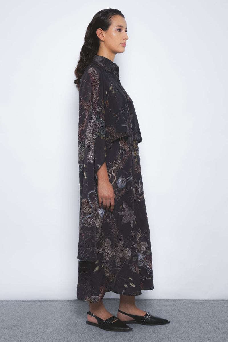 Manto Shirt Dress in Silva Print Buy Manto Shirt Dress in Silva Print from C&W | Dresses for Women by Leh Studios for women in Singapore