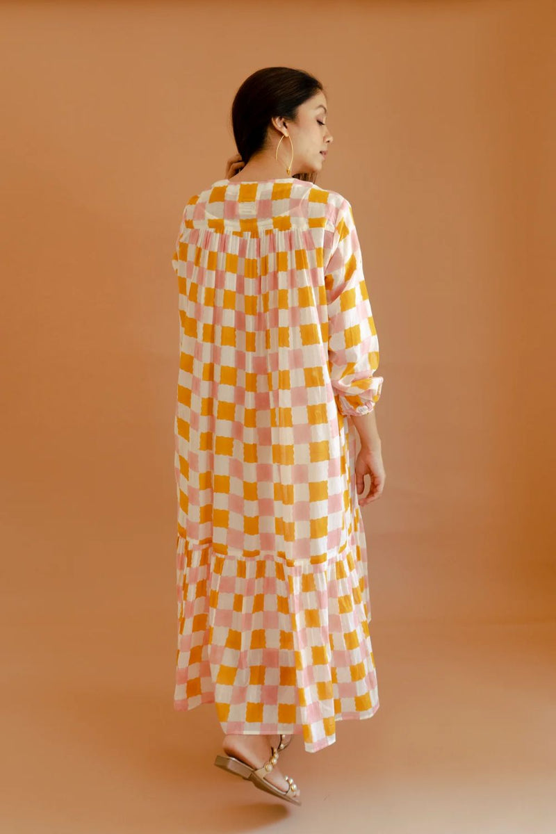 Margarita Dress mul by Homegrown by Alterego in ivory color for women in Singapore