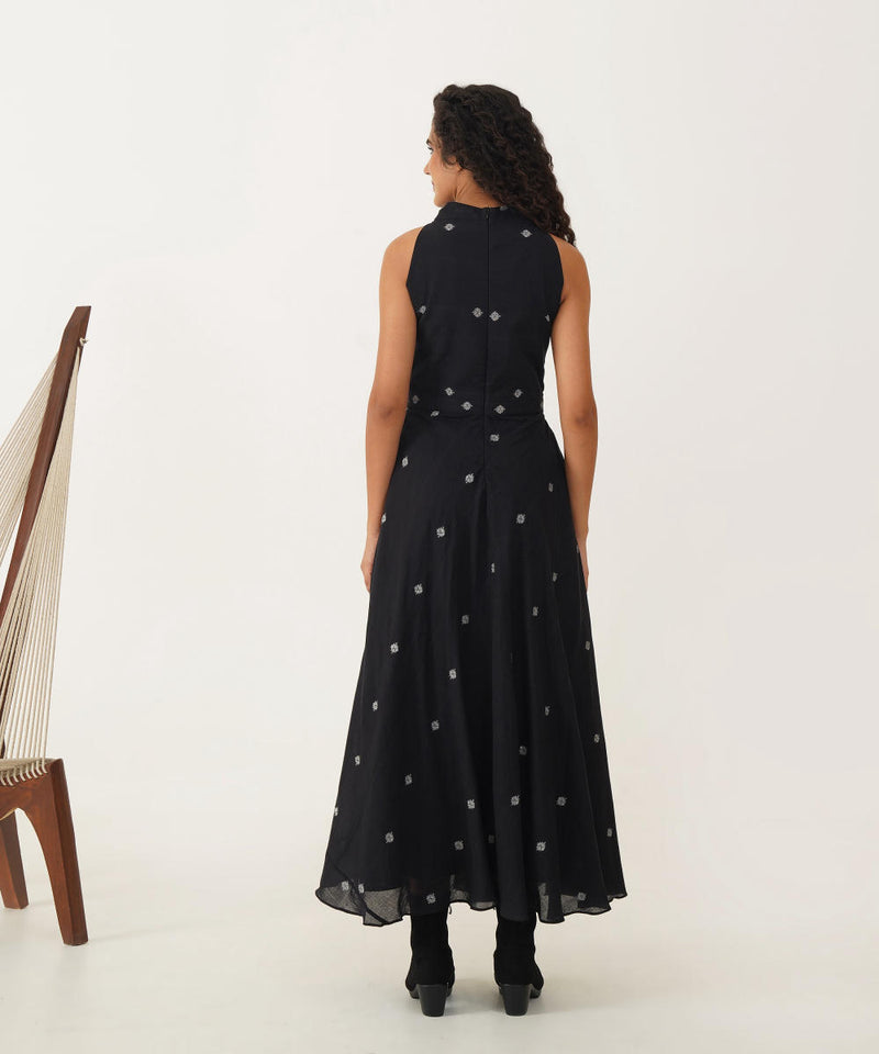 MEADOW DRESS 100% cotton Buy MEADOW DRESS from C&W | Dresses for Women by Indigo Dreams in black color for women in Singapore