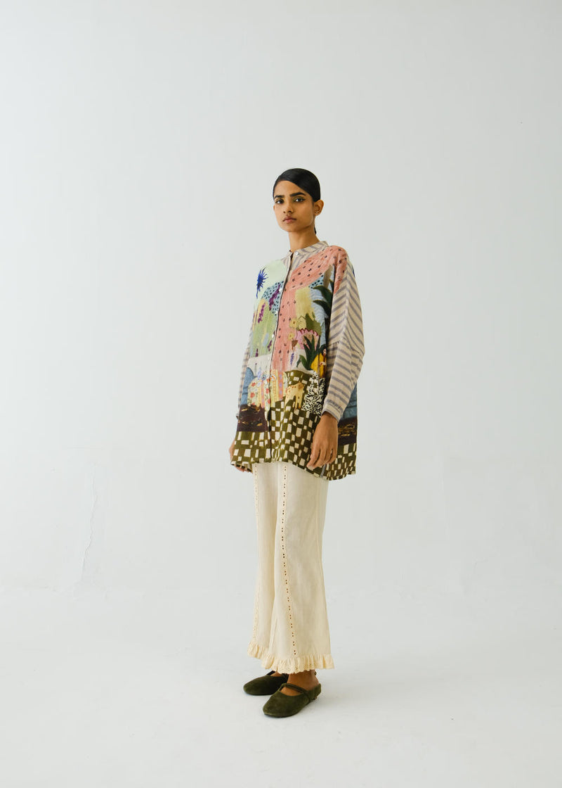 Mia Shirt-Alice linen by CORD for women in Singapore