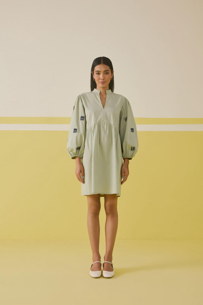 Mint Memories Organic Cotton Dress