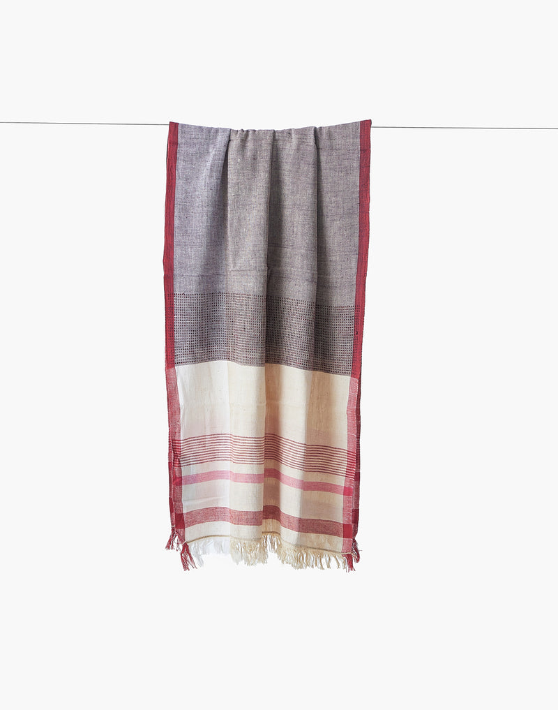 Moonlit Charm Stole cotton by World of Crow in multi color for women in Singapore