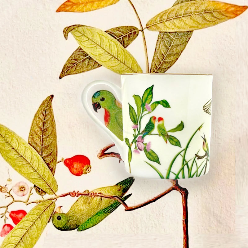 Mug Gold Bird