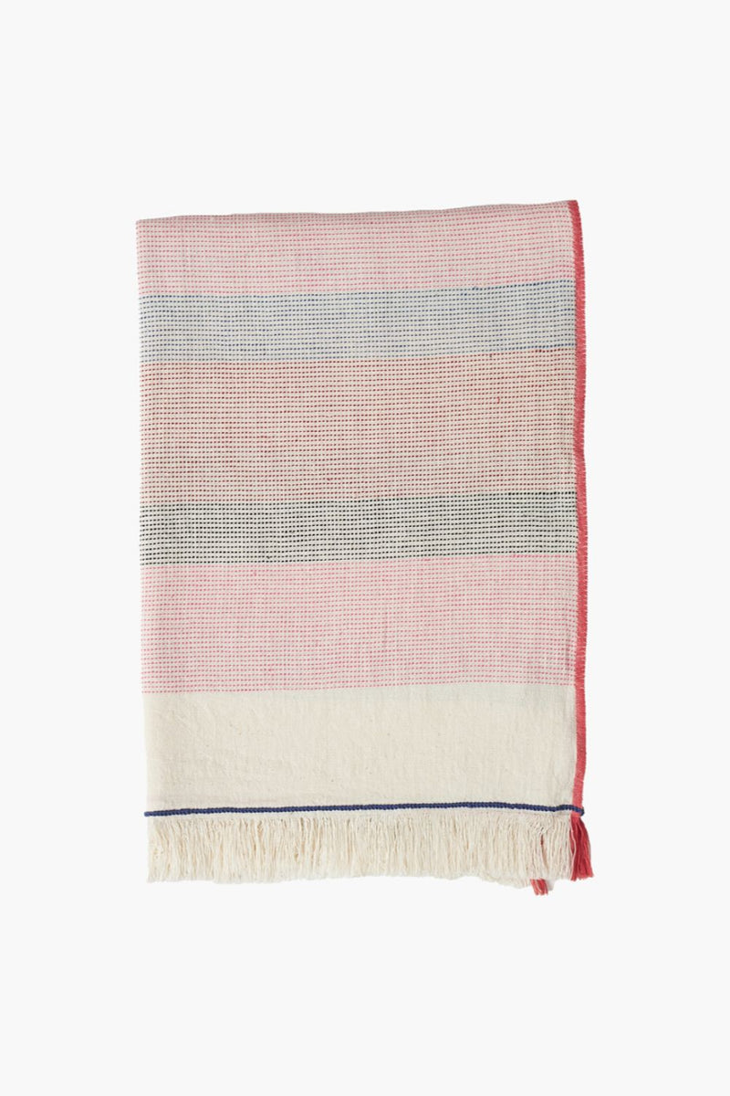 Muted Melody Stole cotton by World of Crow in multi color for women in Singapore