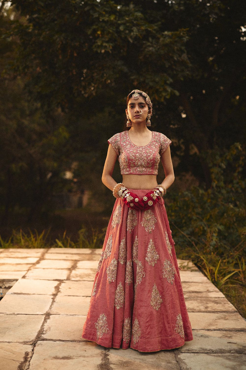NYASSA & ELINA BLOUSE & LEHENGA