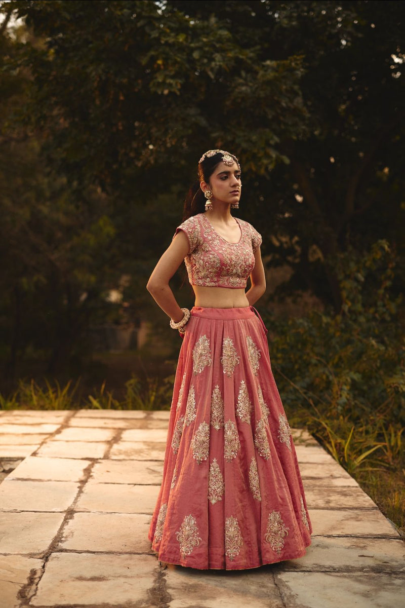 NYASSA & ELINA BLOUSE & LEHENGA